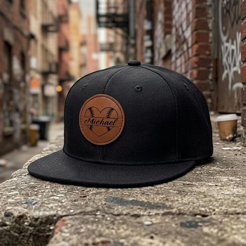 Custom Hat Personalized Snapback Hats Flat Bill Baseball Caps for Men Women Hip Hop Style Adjustable Personalized Gifts in Saudi Arabia
