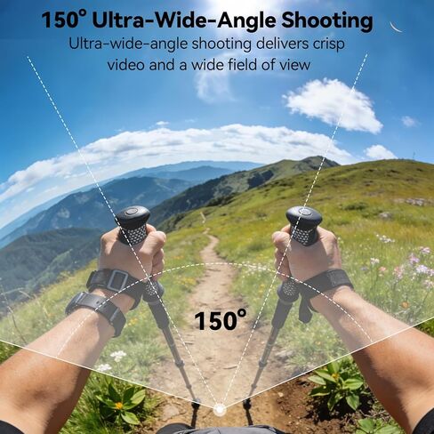 4K Mini Body Camera,Thumb Camera,Mini Body Sports Action Camera with 64GB Storage, Hands Free POV Magnetic Wearable Cam, Thumb Size Mount Anywhere for Cycling Hiking Running Vlogging Pet Walking in Saudi Arabia
