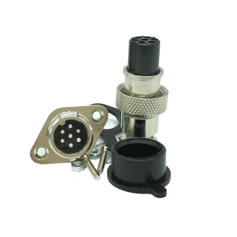 1PCS GX12 7-pin Cable Connector in Saudi Arabia