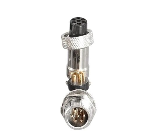 1PCS 7-pin Right Angle Socket Connector GX12 in Saudi Arabia