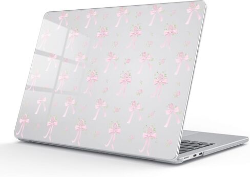 for MacBook Air 13 Inch Case 2021-2018 Release A2337 M1/A2179/A1932 Cute Polka Dot Aesthetic Design Crystal Clear Hard Shell Case Laptop Protective Cover for MacBook Air 13.3" in Saudi Arabia