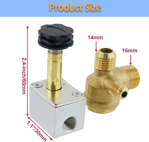 Electric Solenoid Air Valve Body Aluminum Power-Off Vent Exhaust Valves Body with 3 Way Valve for Air Compresspor in Saudi Arabia