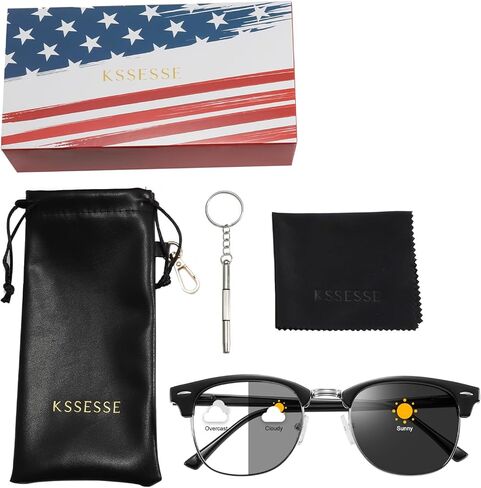 Blue Light Blocking Glasses Photochromic Sunglasses for Men and Women Round Computer Gaming Glasses Anti UV in Saudi Arabia