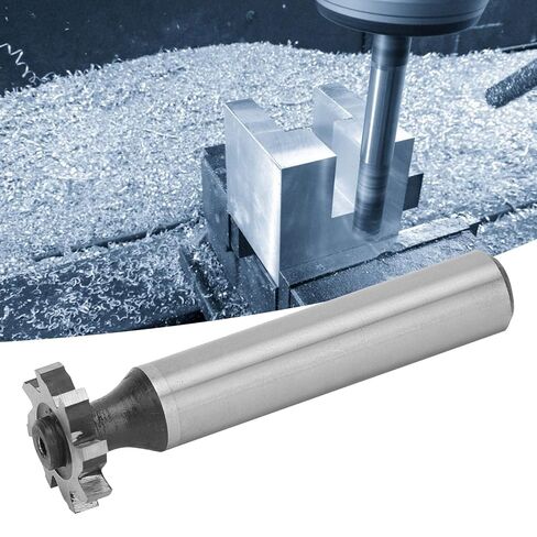 T Slot Cutter Bit Durable High Speed Steel HalfRound Keyway for Milling Steel, Aluminum, Copper, and Iron Materials for CNC Processing, 3 X 16 X 10mm, Suitable Cutting Tools in Saudi Arabia
