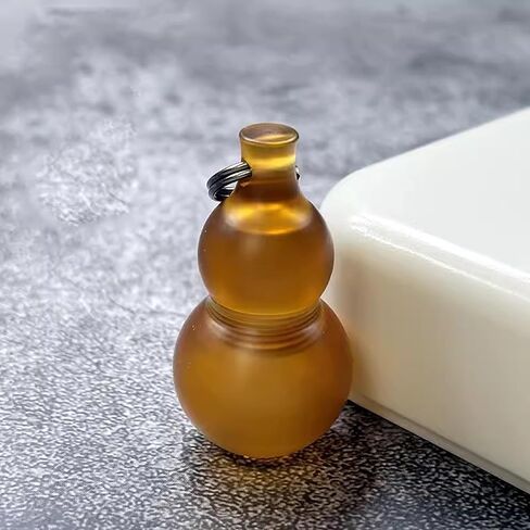 علبة حبوب منع الحمل PEI CalabashGourd Pill حاوية مضادة للماء للجيب صندوق دواء حامل حبوب الدواء على شكل سلسلة مفاتيح in Kuwait