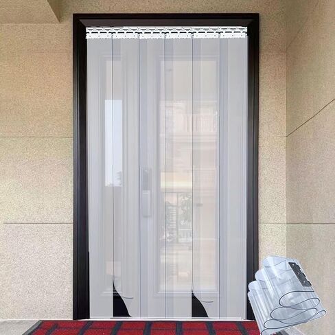 Plastic for Windows for Winter Kit, Clear Insulating Curtains for Seasons Smooth Cortina De PVC Kit LMyyds(1.8mm,1.05x2.4M) in Saudi Arabia