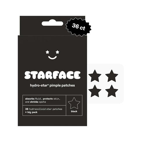 Starface XXL Patch Combo, Hydro-Blooms and Fruit Pack, Hydrocolloid and Salicylic Acid Patches, Large Size for Face and Body (16 count) in Saudi Arabia