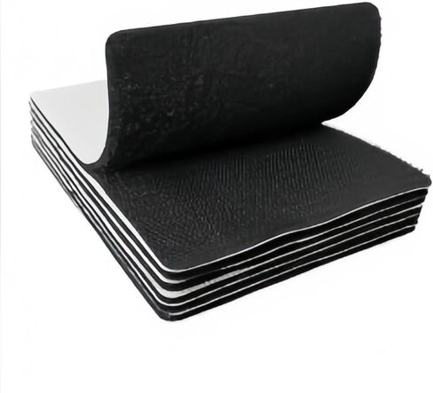 10 Pairs Hook and Loop Tape 2.36in x 2.36in(60x60mm), Slef Adhesive Interlocking Strip, Mounting Tape Heavy Duty Adhesion, Picture Hanging Strips Fastener, Double Sided Carpet & Rug Fixation in Saudi Arabia