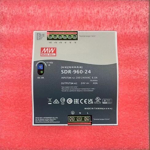 SDR-960-24 960W سكة DIN صناعية ذات مخرج واحد مع وظيفة PFC SDR-960 24V 40A in Kuwait
