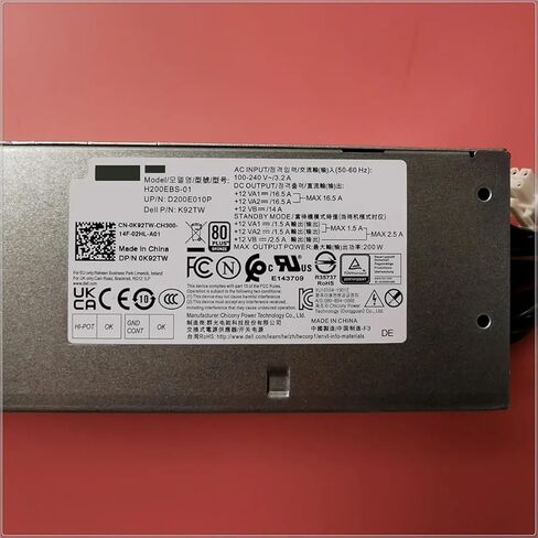 1 قطعة موائم مصدر تيار ل 3080 5080 7080 5090 7090 SFF 200W PSU 6Pin + 4Pin + 4Pin H200EBS-01 L200EBS-01 H200EPS-01 in Saudi Arabia