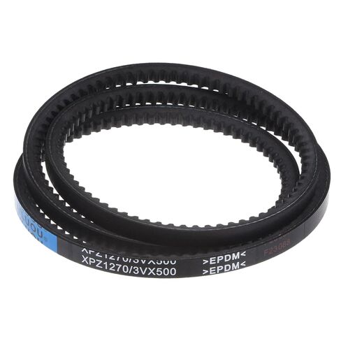 3VX500 Rubber V-Belt, Raw Edge Cogged Industrial V Belts 50" Length x 0.38" Width x 0.32" Thickness in Saudi Arabia