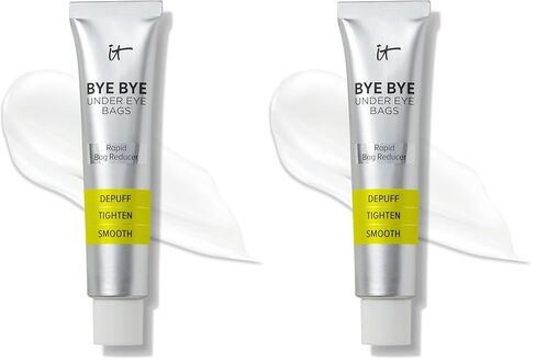 IT Cosmetics Bye Bye Under Eye Bags Daytime Treatment – Depuffs, Tightens, Smooths & Reduces Look of Wrinkles & Fine Lines – All Skin Tones – Comfortable on Bare Skin or Over Makeup - 0.5 Fl. Oz in Saudi Arabia