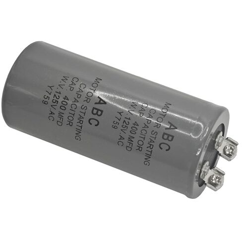 2-Pack CD60 Motor Starting Capacitor 400MFD 400uF 125VAC - for HVAC Compressors, Air Conditioners, Refrigerators & Electric Motors in Saudi Arabia