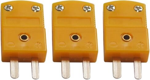 10pcs K-Type Male Female Wire Connectors Plug Thermocouple Temperature Sensors Miniature Socket Cable Connector in Saudi Arabia