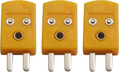 10pcs K-Type Male Female Wire Connectors Plug Thermocouple Temperature Sensors Miniature Socket Cable Connector in Saudi Arabia