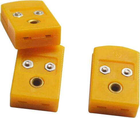 10pcs K-Type Male Female Wire Connectors Plug Thermocouple Temperature Sensors Miniature Socket Cable Connector in Saudi Arabia