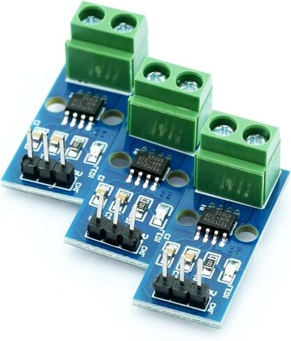 3 Pcs ACS712 5A/20A/30A Range Current Sensor Detector Module with Indicator Light 30A Hall Current Sensor Compatible with for Arduino Raspberry Pi ESP32 STM (30A) in Saudi Arabia