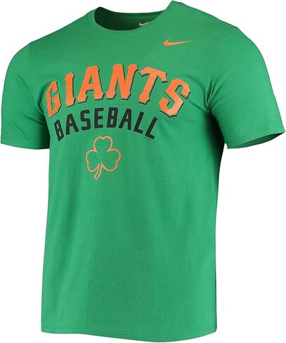 Nike Men's San Francisco Giants Practice T-Shirt – Green (Medium, Green) in Saudi Arabia