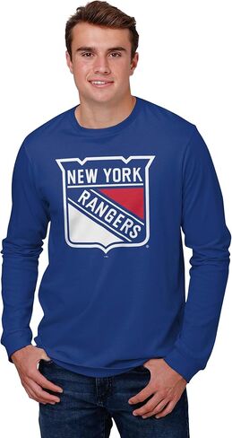 FOCO NHL Mens NHL Primary Team Logo Long Sleeve T-Shirt in Saudi Arabia