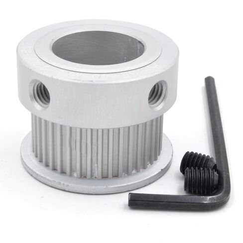 Trapezoidal 34 35 36 38 Teeth MXL Timing Pulley Bore 5/6/6.35/7/8/10/12mm for Belt Width 6/10/15mm 34T 35T 36T 38T(6.35mm-(CF Shape),35 Teeth,15mm) in Saudi Arabia