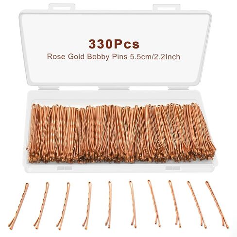 240 Pcs 2.2 Inch Black Bobby Pins, Set of Hairpins with Box, Premium Hair Pins for Kids, Girls and Women, Great for All Hair Types in Kuwait