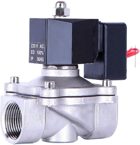 1 Inch Normally Closed Stainless Steel Solenoid Valve 12V 220V 24V 110V 240V Solenoid Valve 1Pcs(BSP_240VAC) in Saudi Arabia