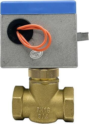 3/4 Inch 2 Way Electric Shut-off Valve 220V Brass Motorized Valves 2 Wire 1Pcs in Saudi Arabia