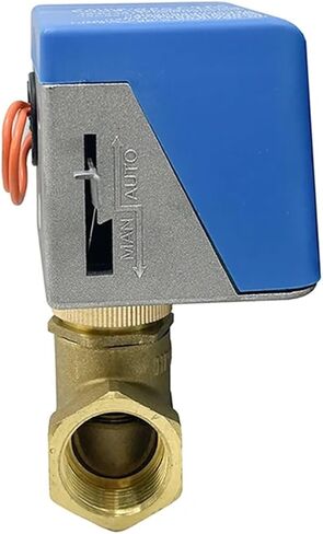 3/4 Inch 2 Way Electric Shut-off Valve 220V Brass Motorized Valves 2 Wire 1Pcs in Saudi Arabia