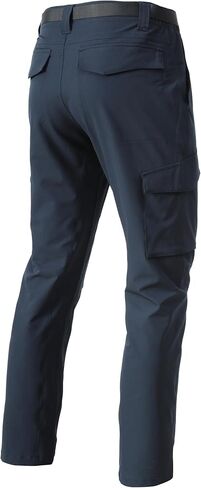 Men's Lightweight Cargo Pants Waterproof Quick Dry Tactical Pants Outdoor Hiking Pants with Belt Navy in Saudi Arabia