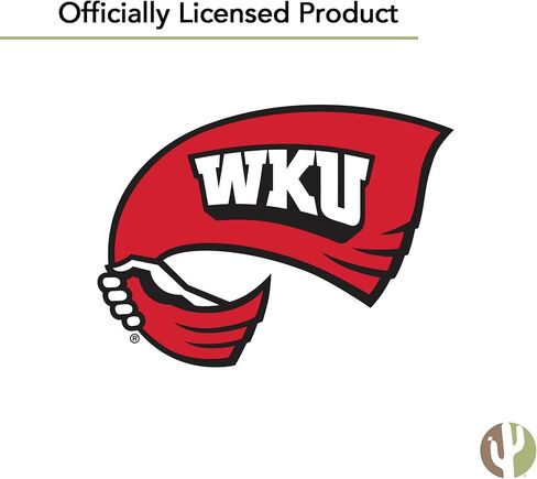 Desert Cactus Western Kentucky University WKU Flag - 3 x 5 Feet Hilltoppers Banner, Indoor/Outdoor Durable Fabric, 100% Polyester Design (Style 3) in Saudi Arabia
