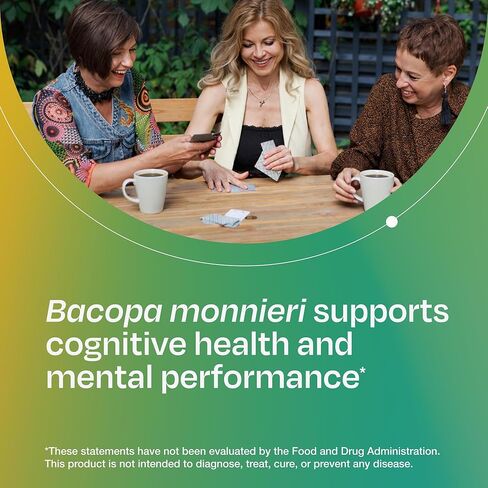Amberen Find Focus, Menopause Supplement for Women, Clinically Proven Bacopa monnieri supports Mental Clarity, Focus, Cognition, Working Memory & Recall, Hormone & Soy Free, 60 Capsules, 30 Day Supply in Saudi Arabia
