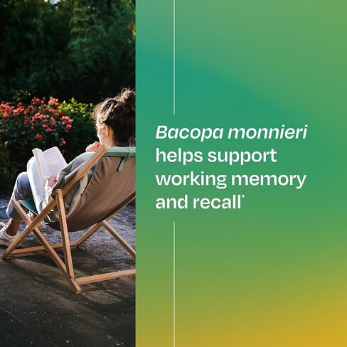 Amberen Find Focus, Menopause Supplement for Women, Clinically Proven Bacopa monnieri supports Mental Clarity, Focus, Cognition, Working Memory & Recall, Hormone & Soy Free, 60 Capsules, 30 Day Supply in Saudi Arabia