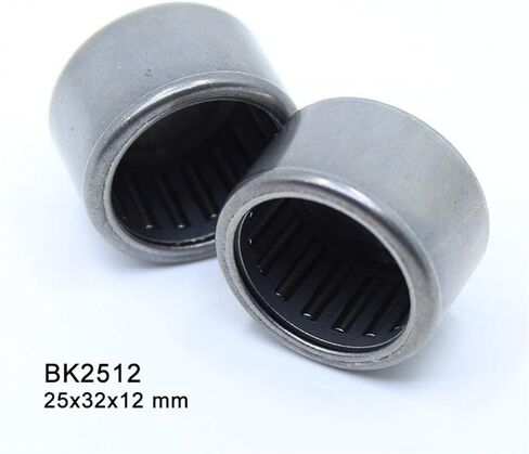 BK2512 محامل إبرة مسحوبة كأس أسطواني BK253212 محبوس مغلق نهاية واحدة 25941/25 25 * 32 12 مم in Saudi Arabia