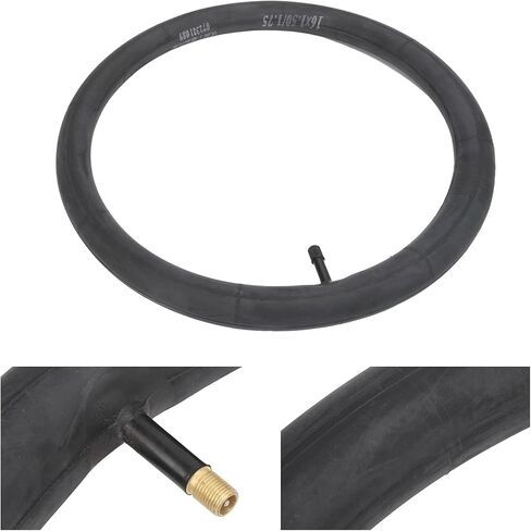 Generic 16x1.50 1.75 Folding Bike Inner Tubes, Schrader Valve Butyl Rubber Replacement Tube with Excellent Air Tightness, for 16 Inch Wheel Bikes 1.50 to .75 Width Tires in Saudi Arabia