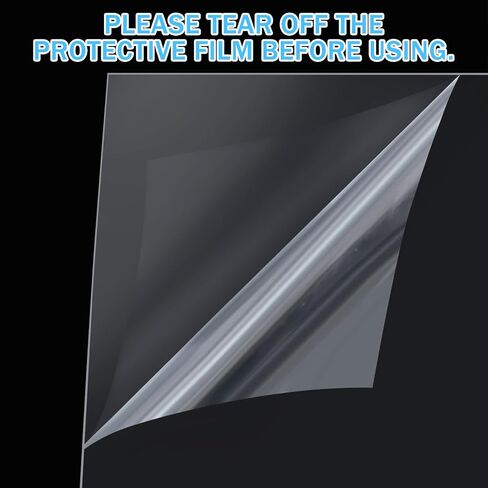 17.7 x 96 Inch Large PET Plexiglass Sheets Roll, 0.8mm Transparent Flexible Plastic Sheet Roll for Craft, Picture Frames, Sign Blank, DIY Display Project, Easy to Cut in Saudi Arabia