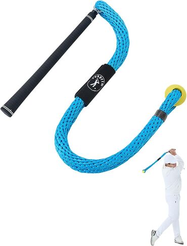 Golf Rope Swing Trainer, Professional Golf Swing Rope Training Aid to Improve Speed, Tempo, Rhythm, Flexibility and Strength, Golf Warm-Up Practice Equipment for Golfers of All Levels in Saudi Arabia