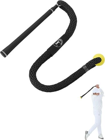 Golf Rope Swing Trainer, Professional Golf Swing Rope Training Aid to Improve Speed, Tempo, Rhythm, Flexibility and Strength, Golf Warm-Up Practice Equipment for Golfers of All Levels in Saudi Arabia