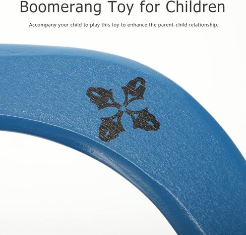Toddmomy Professional Wooden Returning Boomerang for Adults Shaped Flying Disc for Outdoor Play Easy to Throw and Catch for Boys in Saudi Arabia