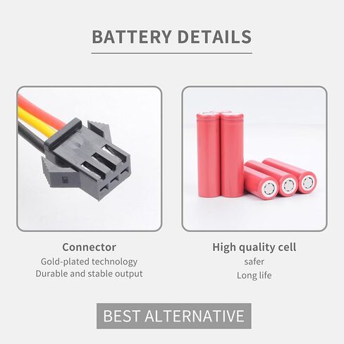 2-Pack 3400mAh Replacement Battery Compatible for Eufy X10 Pro Omni, Rechargeable Compatible with eufy Accessory RoboVac Vacuum, Part Number C0914E1 Series Upgrade capacity batteries 14.4V 3400MAH in Saudi Arabia