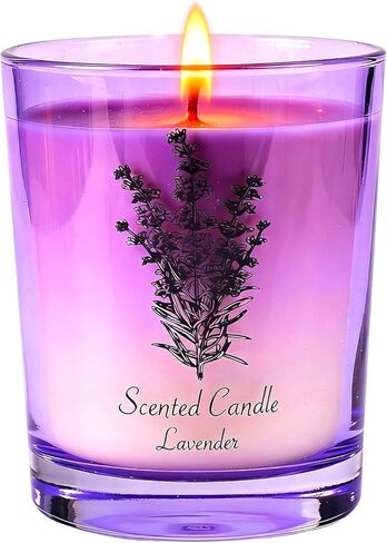 Mothers Day Gifts, Lavender Soy Candle for Women, Mothers Day Candles from Daughter Son, Anniversary Couple Gifts, Home Scented Aromatherapy Candle in Saudi Arabia