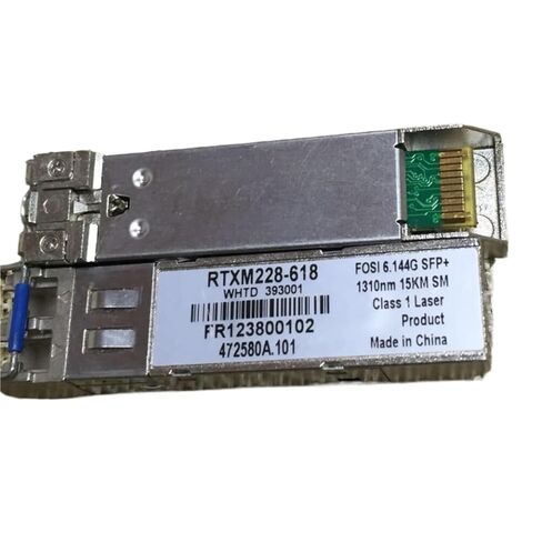 Optical Fiber Module RTXM228-618 Optical Fiber Module 6.144G SFP+ 1310nm 15KM in Saudi Arabia