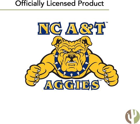 Desert Cactus North Carolina A&T State University Sticker Aggies NC A&T Sticker Vinyl Decals Laptop Water Bottle Car Scrapbook (T2 HBCU-D) in Saudi Arabia