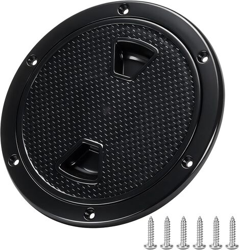 Boat Hatch 4" 6" 8" Round Non-Slip Inspection Hatch with Detachable Cover for Marine Boat Yacht RV & Outdoor Facilities - Premium ABS Material, Waterproof Seal, Easy Installation in Saudi Arabia