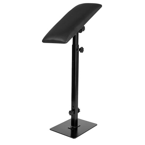 Square Tattoo Arm Rest, Tattoo Armrest, CAKMSMAO Professional Heavy Duty Iron Tattoo Armrest Adjustable Height and Tilt Tattoo Equipment, Leg Rest Stand Arm Bar Pad Tattoo Tool, PU Leather in Kuwait