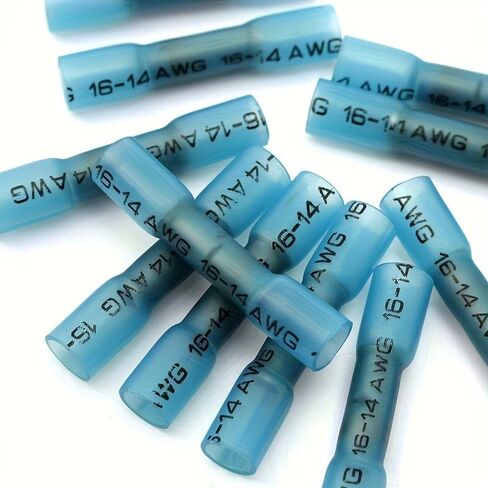 690PCS Solder Seal Wire Connectors, Heat Shrink Butt Connectors Kit - Easy-to-Use Waterproof Insulated Wire Splice Terminals for Automotive Marine Boat RV in Saudi Arabia