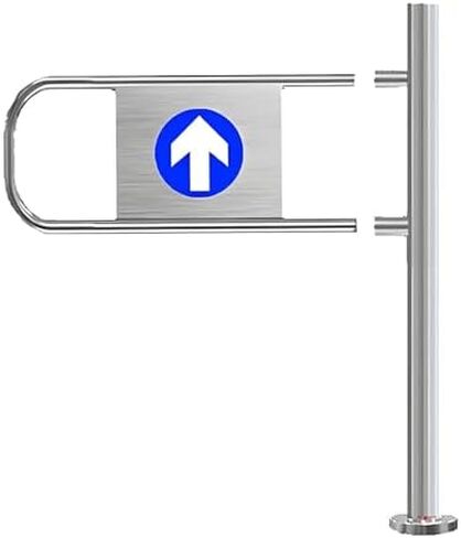 One-Way Spring-Loaded Swing Gate for Supermarkets & Hallways, Automatic Rebound Entry Gate, 1-Way Closing Safety Barrier, 2.62x3.18ft Import Export Solution in Saudi Arabia