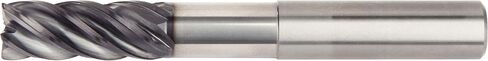 WIDIA Hanita 5VNC13005BW VariMill II 5VNC HP Finishing End Mill, 0.03" Radius, 1.25" LOC, 0.5" Cutting Diameter, Carbide, AlTiN Coating, RH Cut, 5-Flute in Saudi Arabia