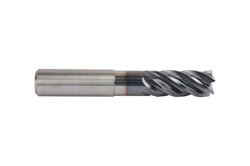 WIDIA Hanita 5VNC16006BW VariMill II 5VNC HP Finishing End Mill, 0.03" Radius, 1.25" LOC, 0.625" Cutting Diameter, Carbide, AlTiN Coating, RH Cut, 5FL in Saudi Arabia