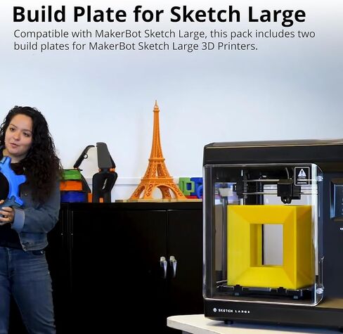 لوحة بناء MakerBot 900-0120A لطابعات MakerBot Sketch الكبيرة ثلاثية الأبعاد (عبوتان) in Kuwait