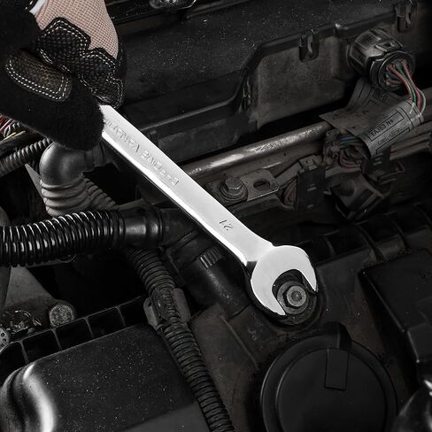 DURATECH 21mm Combination Wrench, Metric, CR-V Constructed with Mirror Polish, 12-Point, 15-Degree Offset in Saudi Arabia